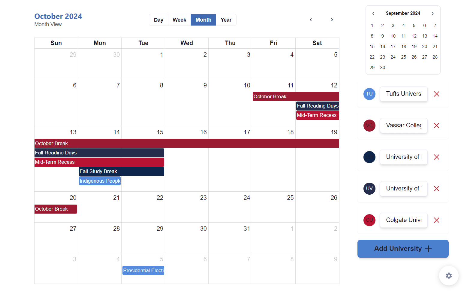 Calendar